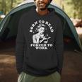 Born To Read Forced To Work Bookworm Librarian Retro Bookish Men Hoodie Born To Read Forced To Work Bookworm Librarian Retro Bookish Men Hoodie