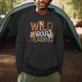 Boys Animal Print Clothes Wild About Reading Cheetah Book Men Hoodie Boys Animal Print Clothes Wild About Reading Cheetah Book Men Hoodie