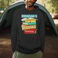 Bronson's Reading Shirt Personalized Book Reading Men Hoodie