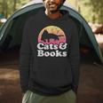 Cats And Books Or Women's Cat And Book Men Hoodie Cats And Books Or Women's Cat And Book Men Hoodie