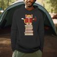 Cats And Reading Books Literature Men Hoodie Cats And Reading Books Literature Men Hoodie