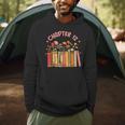 Chapter 12th Birthday Bookworm 12 Years Old For Book Loves Men Hoodie
