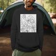 Coloring Book Hamlet Ghost Yorick Castle Shakespeare Play Men Hoodie Coloring Book Hamlet Ghost Yorick Castle Shakespeare Play Men Hoodie