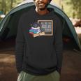 All The Cool Kids Are Reading Book Nerd School Graduation Men Hoodie