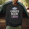Crazy Book Lady Book Lover Men Hoodie Crazy Book Lady Book Lover Men Hoodie