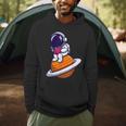 Cute Astronaut Read A Book Men Hoodie