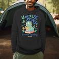 Cute Unearth a Story Triceratops Dinosaur Reading Books Dino Men Hoodie Cute Unearth a Story Triceratops Dinosaur Reading Books Dino Men Hoodie