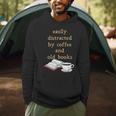 Dark Academia Aesthetic Easily Distracted By Coffee And Book Men Hoodie Dark Academia Aesthetic Easily Distracted By Coffee And Book Men Hoodie