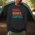 Dogs Books Coffee Reading Book Addict Distracted By Dogs Men Hoodie Dogs Books Coffee Reading Book Addict Distracted By Dogs Men Hoodie