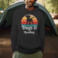 Dogs And Reading Books Men Hoodie Dogs And Reading Books Men Hoodie