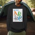 Dr Seuss ABC Book Cover Men Hoodie
