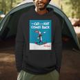 Dr Seuss The Cat In The Hat Comes Back Book Cover Men Hoodie