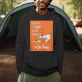 Dr Seuss Green Eggs And Ham Book Cover Men Hoodie