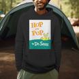 Dr Seuss Hop On Pop Book Cover Men Hoodie Dr Seuss Hop On Pop Book Cover Men Hoodie