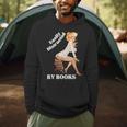 Easily-Distracted By Books Pin-Up Girl Sexy Anime Retro Art Men Hoodie