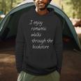 I Enjoy Romantic Walks Through The Bookstore Men Hoodie I Enjoy Romantic Walks Through The Bookstore Men Hoodie