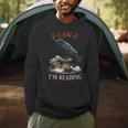 F-CAW-F Crow Book Lover Reader Gothic Humor Men Hoodie F-CAW-F Crow Book Lover Reader Gothic Humor Men Hoodie