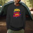 Guidance Counselor Teacher Superhero Superpower Comic Book Men Hoodie