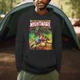 Halloween Monster Scary Vintage Horror Comic Book Men Hoodie