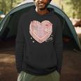 Hot Girls Read Books Cute Heart Graphic Men Hoodie