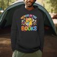 HUGvyn Preppy 100 Days In The Books Teacher Reading Coffee Men Hoodie