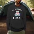 I'm An Indoor Cat I Drink Coffee Read Books Play Games Men Hoodie