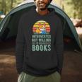 Introverted But Willing To Discuss Books Cute Literary Dog For Men Women Men Hoodie Introverted But Willing To Discuss Books Cute Literary Dog For Men Women Men Hoodie