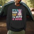 It's a Good Day To Read a Book World Book Day Costume Kids Men Hoodie It's a Good Day To Read a Book World Book Day Costume Kids Men Hoodie