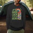 Its Good Luck To Read Rainbow Reading Books Men Hoodie Its Good Luck To Read Rainbow Reading Books Men Hoodie