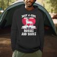Just A Girl Who Loves Horses And Books Heart Reading Men Hoodie Just A Girl Who Loves Horses And Books Heart Reading Men Hoodie
