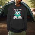 Just A Girl Who Loves Owls And Books Cute Bookworm Men Hoodie Just A Girl Who Loves Owls And Books Cute Bookworm Men Hoodie