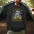 Just A Girl Who Loves Wolves And Books Howling Wolf Moon Men Hoodie Just A Girl Who Loves Wolves And Books Howling Wolf Moon Men Hoodie