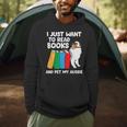 I Just Want To Read Books And Pet My Aussie Men Hoodie