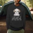 I Just Want To Read Books And Pet My Shih Tzu Dog Kawaii For Men Women Kids Men Hoodie I Just Want To Read Books And Pet My Shih Tzu Dog Kawaii For Men Women Kids Men Hoodie