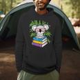 Koala Bear Librarian Reading Books Koala Men Hoodie