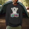 Koala Bear Reading Books Koala Men Hoodie