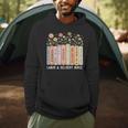 Labor And Delivery Nurse Book Wildflower Mother Baby Nursing Men Hoodie