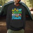 Last Day Of School Bye Bye Books Hello Beach Men Hoodie Last Day Of School Bye Bye Books Hello Beach Men Hoodie