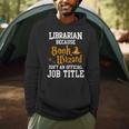 Librarian Because Book Wizard Isn't An Official Job Title Men Hoodie