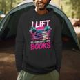 I Lift So I Can Carry More Books Bookworm Library Nerd Men Hoodie I Lift So I Can Carry More Books Bookworm Library Nerd Men Hoodie
