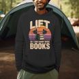 Lift So I Can Carry More Books Reading Lovers Reader Workout Men Hoodie Lift So I Can Carry More Books Reading Lovers Reader Workout Men Hoodie