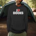 I Love Books Men Hoodie