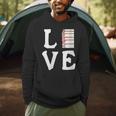 Love Books Stack Literature Reading Themed Pictograph Men Hoodie Love Books Stack Literature Reading Themed Pictograph Men Hoodie