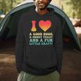 I Love A Good Book Sweet Treat Crochet Baking Men Hoodie I Love A Good Book Sweet Treat Crochet Baking Men Hoodie