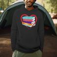 I Love Reading Book Heart Love Books Library Men Hoodie