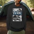 Marvel Venom Comic Book Illustrations Panel Graphic T-Shirt Men Hoodie Marvel Venom Comic Book Illustrations Panel Graphic T-Shirt Men Hoodie