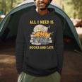 All I Need Is Books And Cats Men Hoodie All I Need Is Books And Cats Men Hoodie