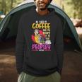 All I Need Is Coffee And My Books Reading Bookworm Men Hoodie