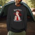 Nerdy Dirty Inked & Curvy Book Lover Tattoo Pop Art Girl Men Hoodie