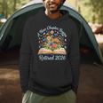 New Chapter Begins Retired 2026 Watercolor Floral Book Women Men Hoodie